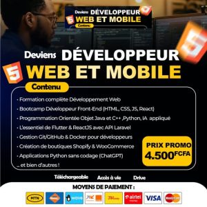 Formation développeur web & mobile