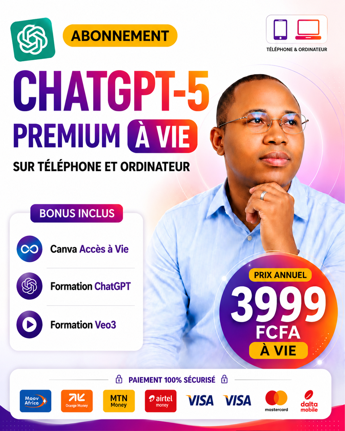 Accès Premium ChatGPT-5 et Formation Ultime